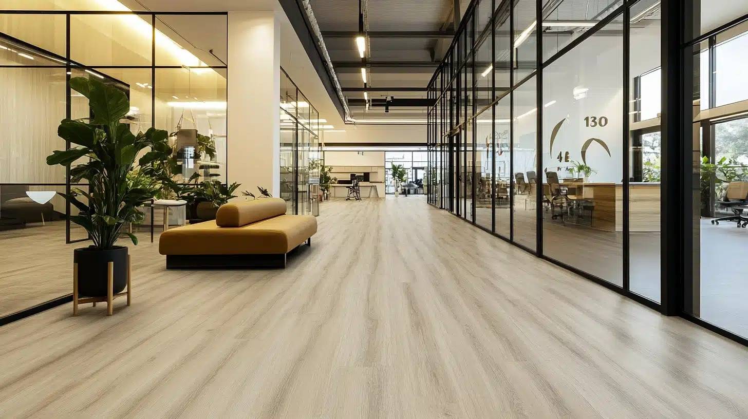 Laminate office flooring