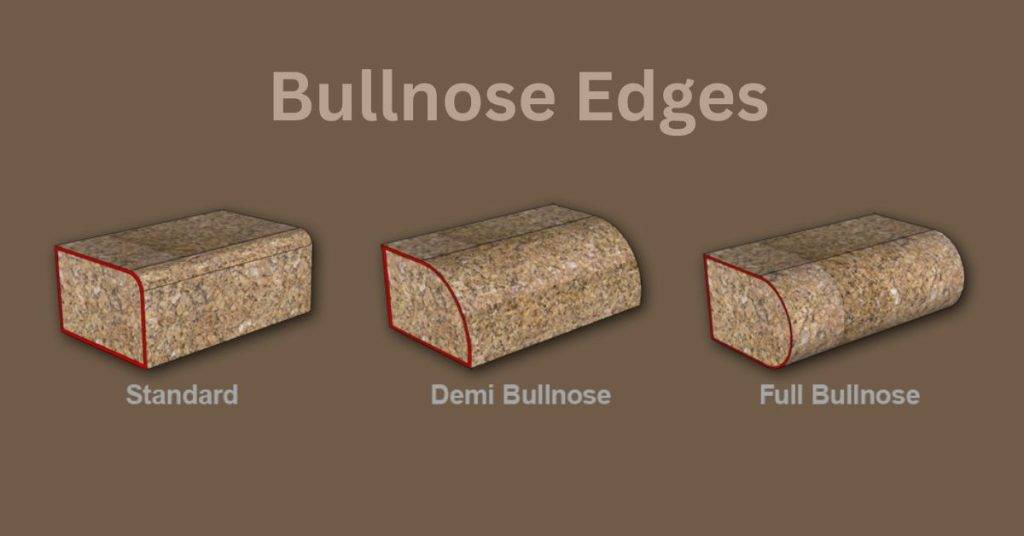 Bullnose edges