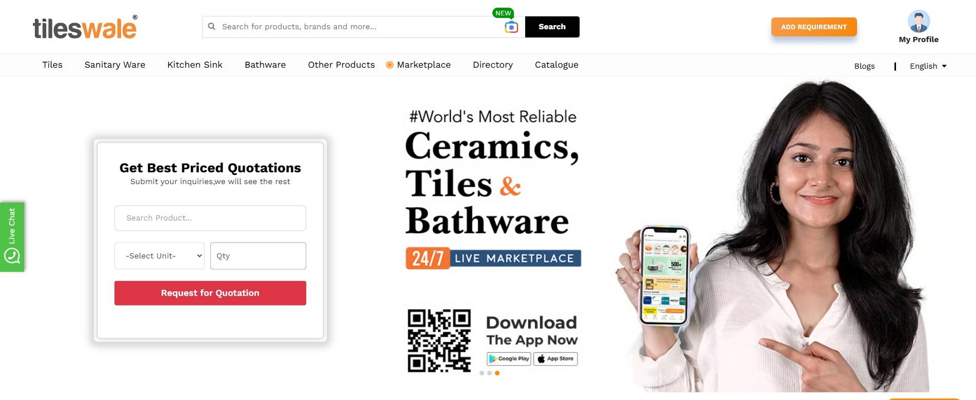 Tileswale Marketplace