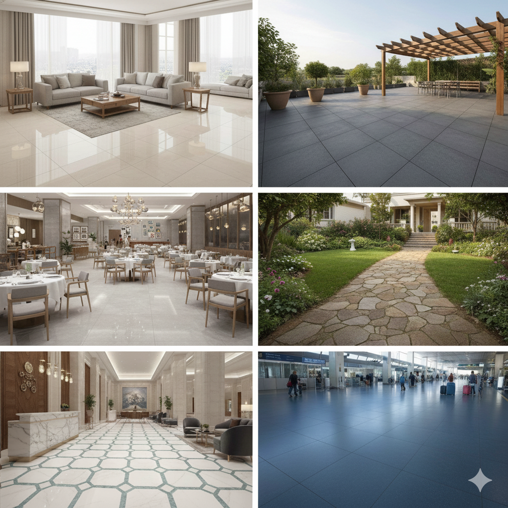 Top Flooring in Various Areas