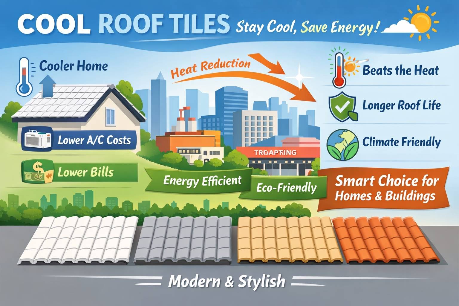 Why Cool Roof Tiles Are Trending