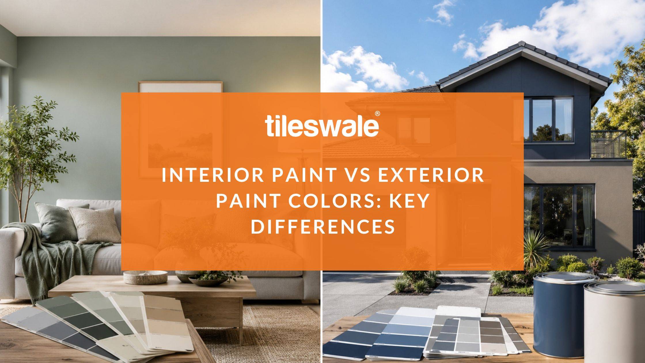 Interior Paint vs Exterior Paint Colors: Key Differences