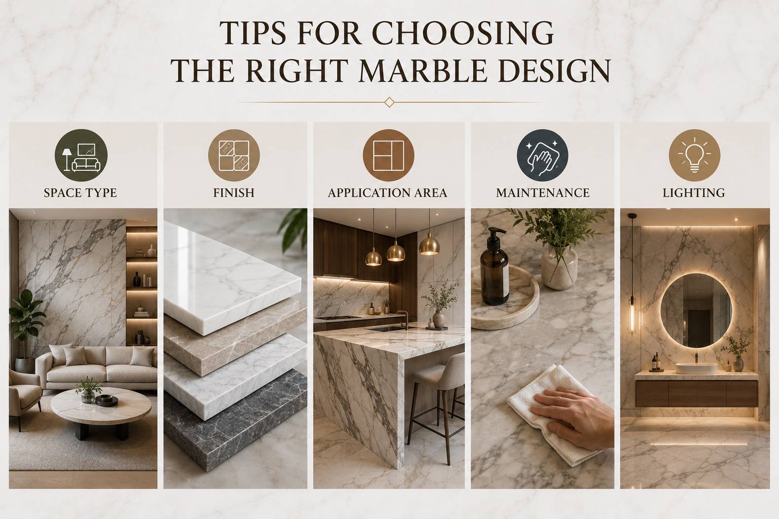 Tips for Choosing the Right Marble Design