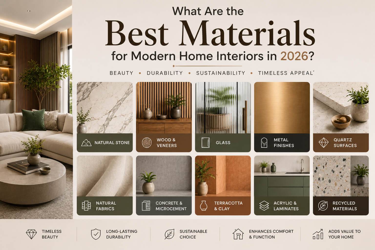 Best Materials for Modern Home