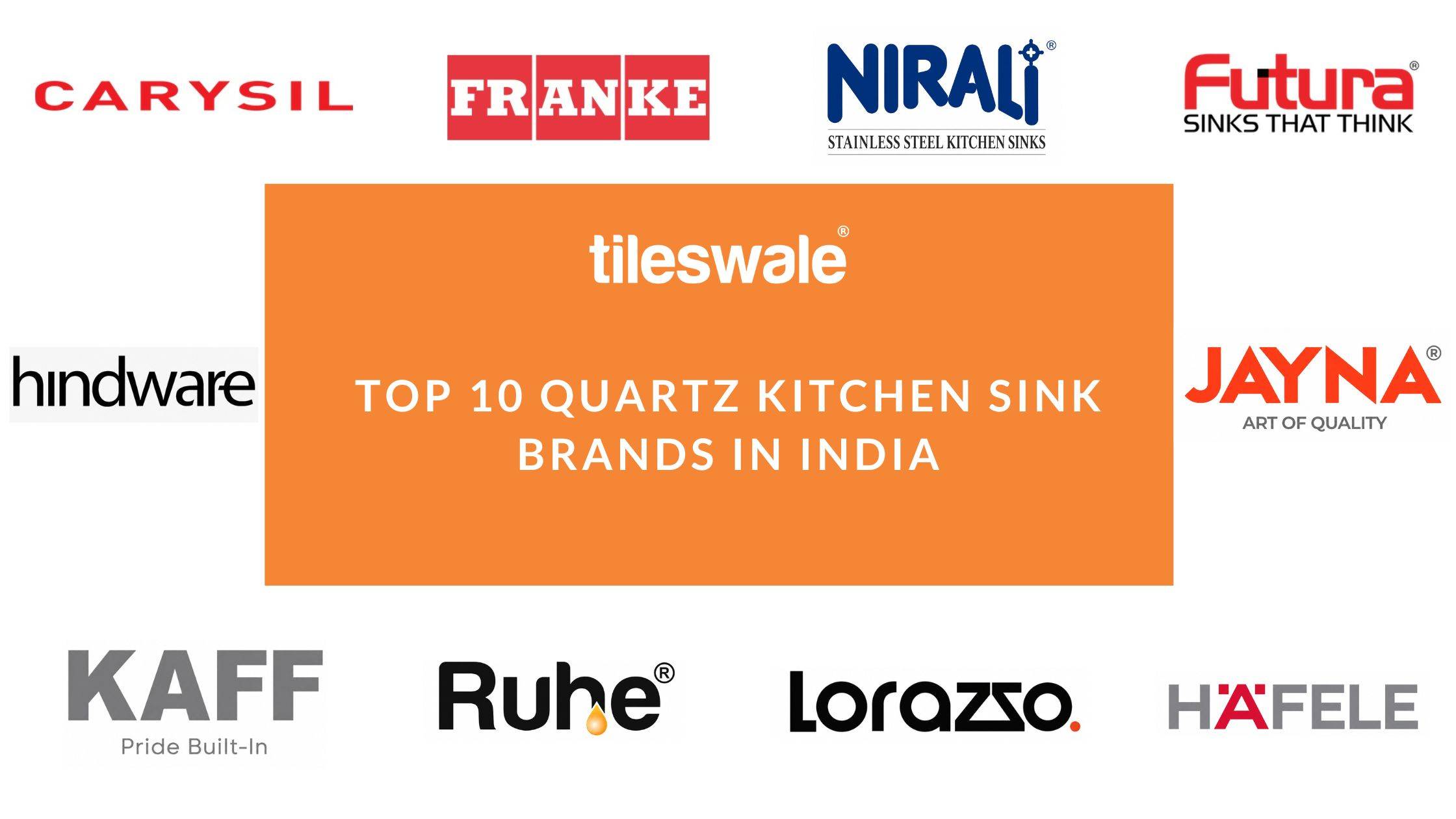 Top 10 Quartz Kitchen Sink Brands in India