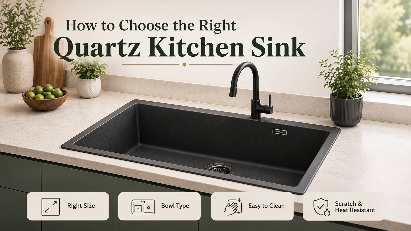 How to Choose the Right Quartz Kitchen Sink