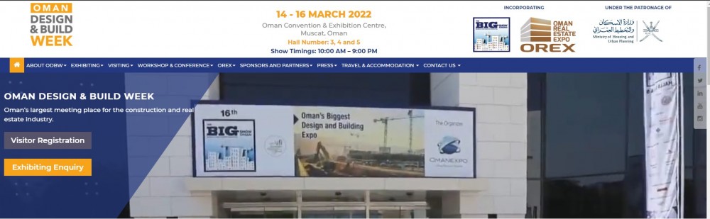 Oman Design & Build Week - 13 - 15 March 2023 - Muscat, Oman