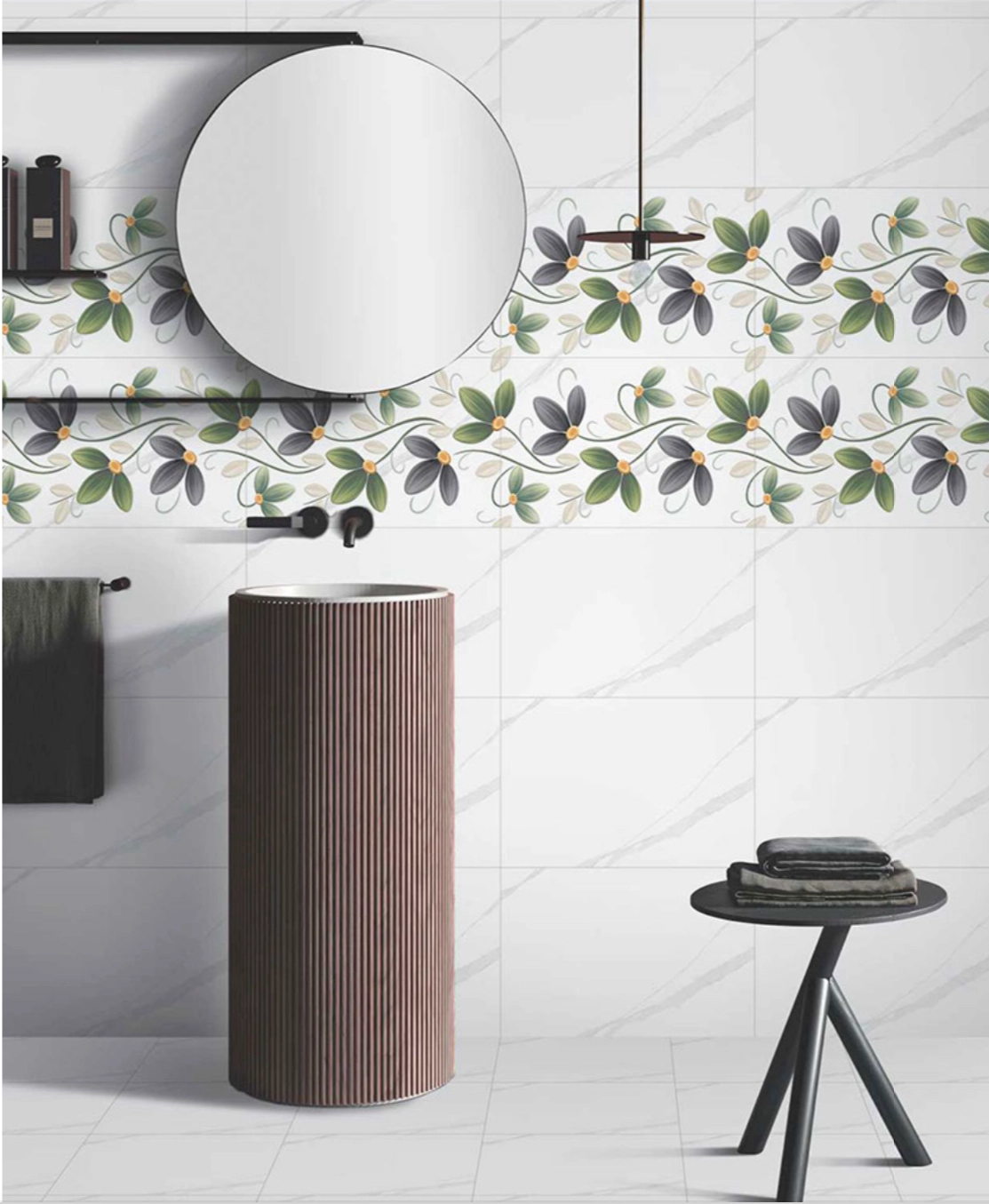 Digital Wall Tiles (300 x 450 mm ( 12 x 18 inch ) ( 1 × 1.5 ft )), image size:1113x1355