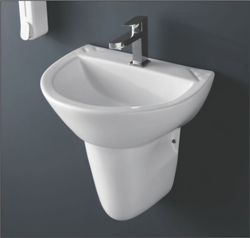 Wash Basin Half Pedestal - Marvel-9011