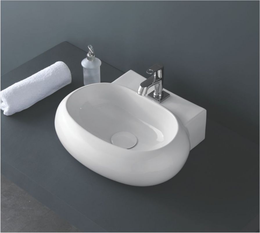 Table Top Wash Basin - Snow - 1032