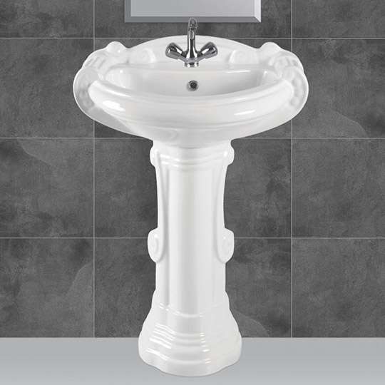 Wash Basin Pedestal - Sterling